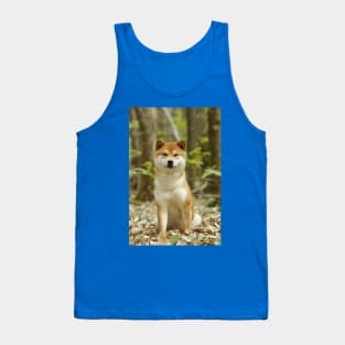 Shiba Inu Dog, Japanese Small Size Dog Tank Top